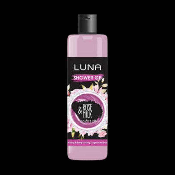 Luna shower gel with roses and milk 500 ml - Luna